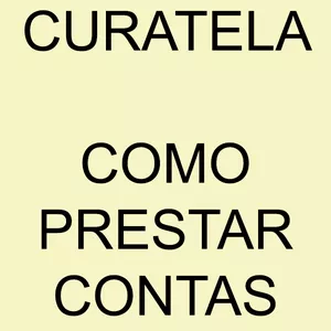 Imagem de capa para o Ebook CURATELA - COMO FAZER UMA PRESTAÇÃO DE CONTAS IMPECÁVEL 