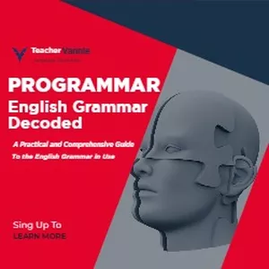 Imagem de capa para o Curso online ProGrammar: English Grammar Decoded