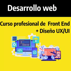 Imagen de portada para Curso online Dominio Profesional del Frontend: Desarrollo, Diseño y Experiencia del Usuario