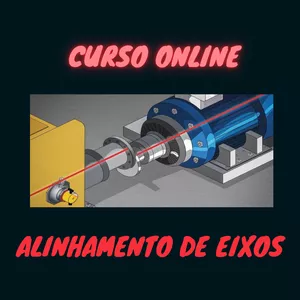 Imagem de capa para o Evento online Alinhamento de Equipamentos Rotativos