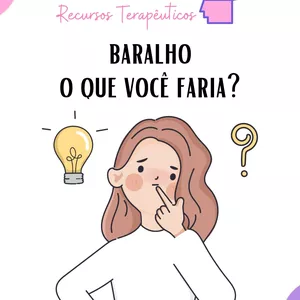Imagem de capa para o Ebook Baralho "O que você faria?"