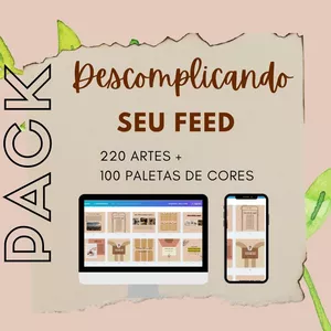 Imagem de capa para o Curso online Descomplicando SEU FEED 