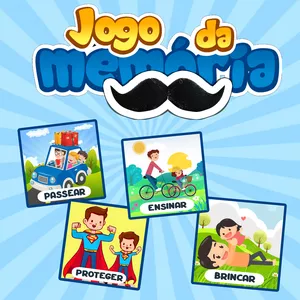 Imagem de capa para o Ebook Colecionando Memórias com o Papai!! 🧩