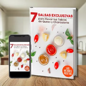 Imagen de portada para Curso online 7 Salsas Exclusivas para Elevar tus Tablas de Queso y Charcutería