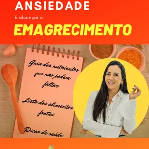 Imagem de capa para o Ebook Receitas para emagrecer e acabar com a ansiedade
