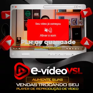 Imagem de capa para o Curso online E-video Vsl