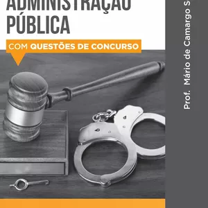 Imagem de capa para o Ebook Apostila 04 -  Direito Penal - Crimes contra a Administração Pública