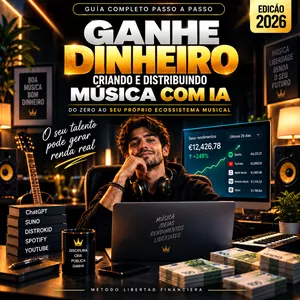 Imagem do curso 🔥 TORNE-SE MILIONÁRIO CRIANDO E DISTRIBUINDO MÚSICA COM INTELIGÊNCIA ARTIFICIAL