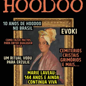 Imagem de capa para o Ebook Almanaque de Hoodoo 2024/2025