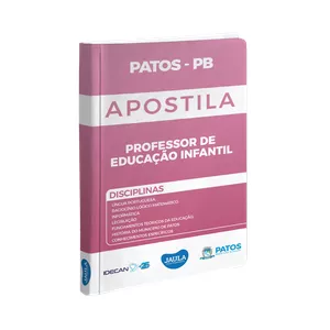Imagem de capa para o Curso online - APOSTILA - PROFESSOR DE EDUCAÇÃO INFANTIL - IDECAN (PATOS-PB)