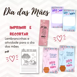 Imagem de capa para o Ebook Lembrança Dia das Mães