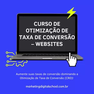 Curso Curso de Otimização de Taxa de Conversão – Websites 