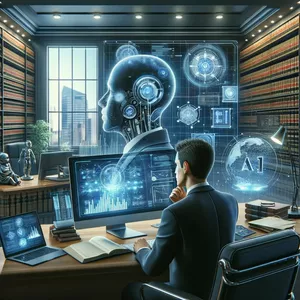 Imagem de capa para o Curso online Inteligência Artificial Aplicada ao Direito