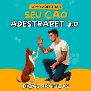 Imagem de capa para o Ebook AdestraPet 3.0 - Como Adestrar seu cão