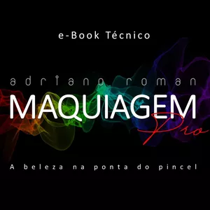 Imagem de capa para o Ebook Maquiagem Pró - A beleza na ponta do pincel