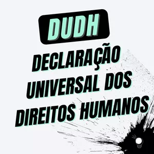 Imagem de capa para o Ebook Mapa Mental da Declaração Universal dos Direitos Humanos para PPMG.