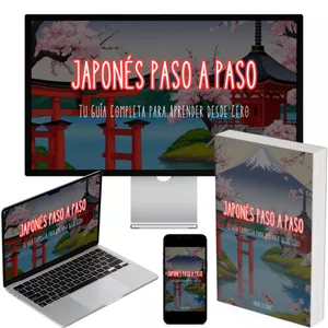 Imagen de portada para Curso online Japonés Paso a Paso Tu Guía Completa para Aprender desde Cero