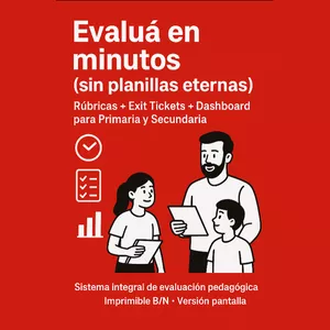 Imagen de portada para Ebook Evaluá en minutos (sin planillas eternas)
