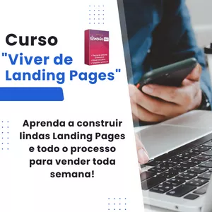 Imagem do curso Curso Viver de landing Pages