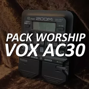 Imagem de capa para o Ebook Pack Vox AC30 - Zoom G1FOUR | G1XFOUR