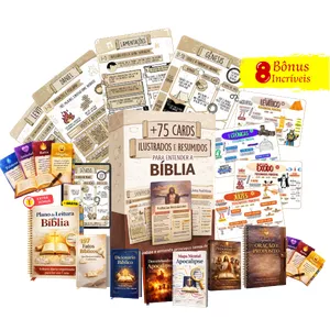 Imagem de capa para o Ebook BIBLIA ILUSTRADA E EXPLICADA - PLANO COMPLETO