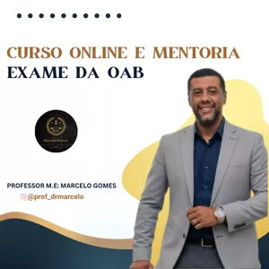 Imagem de Mentoria - Exame da OAB criado por Dr MARCELO GOMES na hotmart