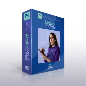 Imagem de capa para o Curso online Atalhos de Pele - Conjunto de Actions para Photoshop