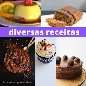 Imagem de capa para o Ebook DIVERSAS RECEITAS GOSTOSAS 