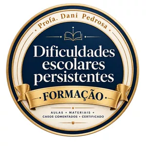 Imagem de Dificuldades Escolares Persistentes criado por Profa. Dani Pedrosa na hotmart