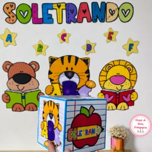 Imagem de capa para o Ebook Painel + Jogo Soletrando 🔠👩‍🏫😍