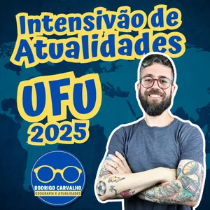 Imagem de capa para o Curso online Intensivão de Atualidades - UFU 2025