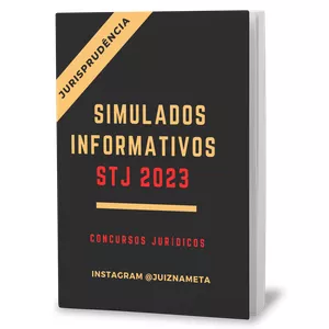 Imagem de capa para o Ebook Simulados de Jurisprudência para Concursos (OAB/Ministério Público/Magistratura/Procuradorias/Analistas)