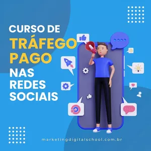 Imagem de capa para o Ebook tráfego de mídias digitais