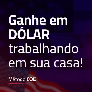 Imagem de Dollar in Brazil - Trabalhe em dólar.  criado por Teacher Journey USA na hotmart
