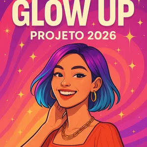 Imagem de capa para o Ebook GLOW UP: PROJETO 2026