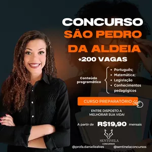 Imagem de capa para o Curso online Curso preparatório - São Pedro da Aldeia