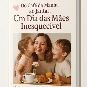 Imagem de capa para o Ebook Do Café da Manhã ao Jantar: Um dia das Mães Inesquecível