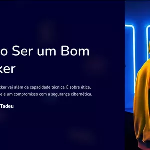 Imagem de capa para o Ebook como ser um bom hacker