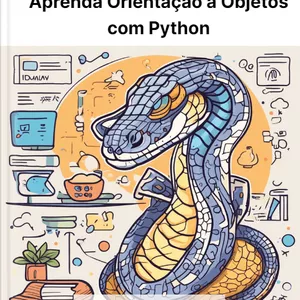 Imagem de capa para o Ebook Aprenda Orientação a Objetos com Python