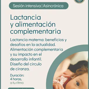 Imagen de portada para Curso online Lactancia y Alimentación Complementaria