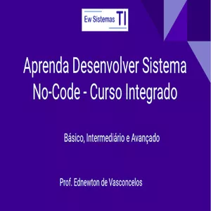 Imagem de capa para o Curso online Curso No-Code Desktop - Curso Combo 3x1 Integrado