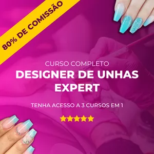 Imagem de Designer de Unhas Expert criado por HASH DIGITAL - AGÊNCIA DE MARKETING E VENDAS LTDA na hotmart