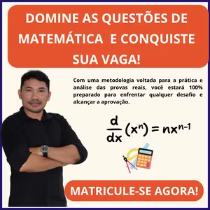 Imagem do curso Professor de Matemática: o Próximo Aprovado Pode Ser Você!