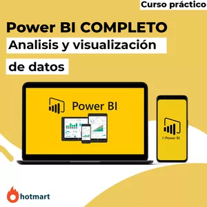 Imagen de portada para Curso online 💻 Curso COMPLETO Power BI