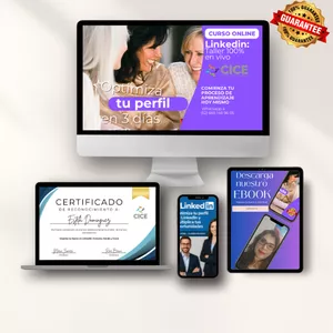 Imagen de portada para Curso online LinkedIn Poderoso: Optimiza tu Perfil en 3 Días