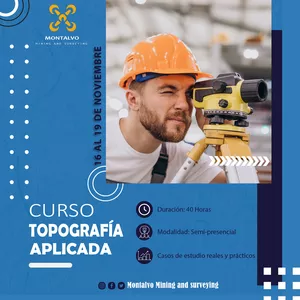 Imagen de portada para Curso online Curso de Topografía Aplicada
