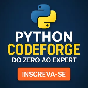 Imagem do curso Python CodeForge – Do Zero ao Expert 
