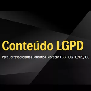 Imagem de capa para o Curso online LGPD para Correspondente Bancário