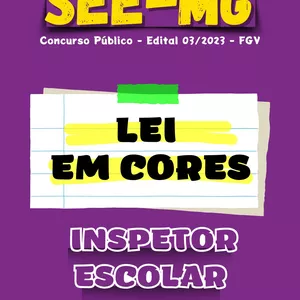 Imagem de capa para o Ebook Lei em Cores - Inspeção Escolar
