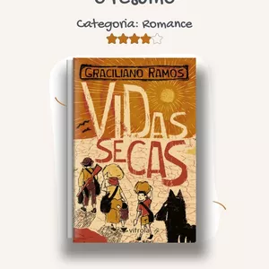 Imagem de capa para o Ebook Vidas Secas - O resumo